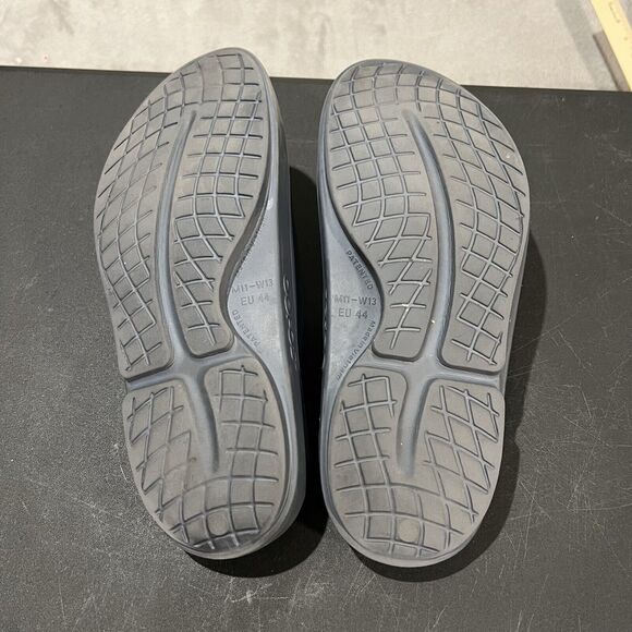 Oofos Ooahh Sport Slides Men\'s 11 Gray Recovery Comfort Athletic Sandals main image 6